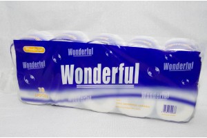 卫生卷纸厕纸全英文toilet tissue——wonderful