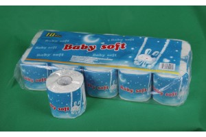 卷纸环保再生纸卫生纸——BABY SOFT TOILET TISSUE