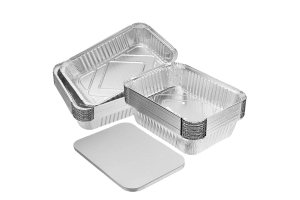 disposable aluminum foil container plate