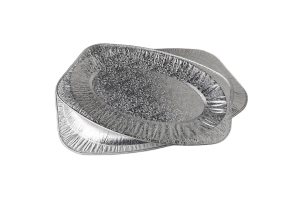 disposable aluminum foil container plate