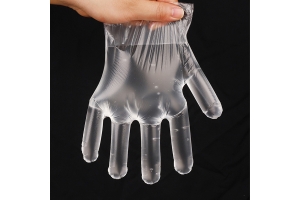 Disposable sanitary gloves