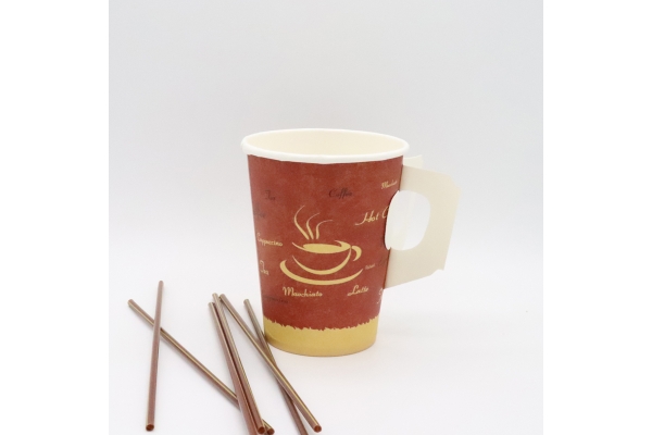 Coffee cup with handle 9OZ